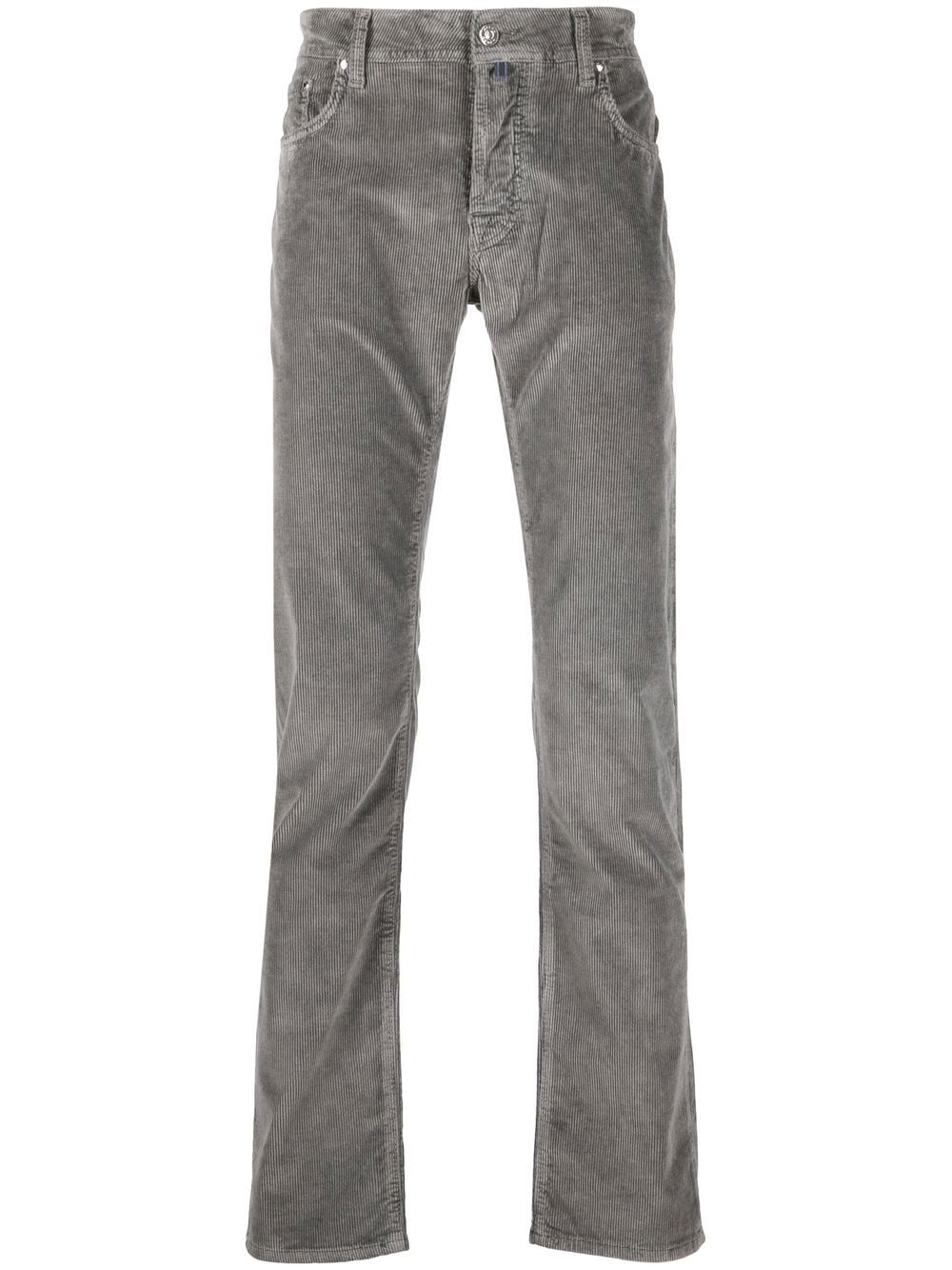 Jacob Cohën Bard slim-fit corduroy trousers - Grey von Jacob Cohën