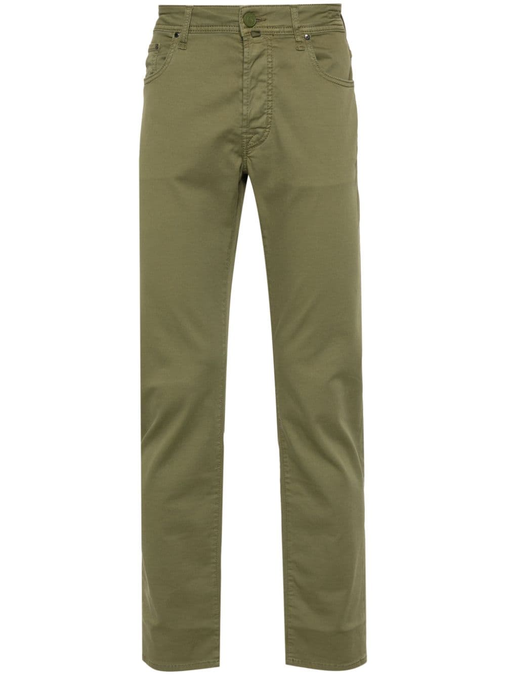 Jacob Cohën Bard slim-fit trousers - Green von Jacob Cohën