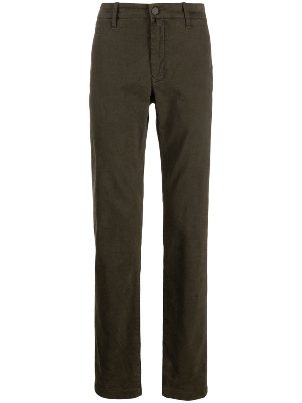 Jacob Cohën Bobby slim-cut chino trousers - Green von Jacob Cohën