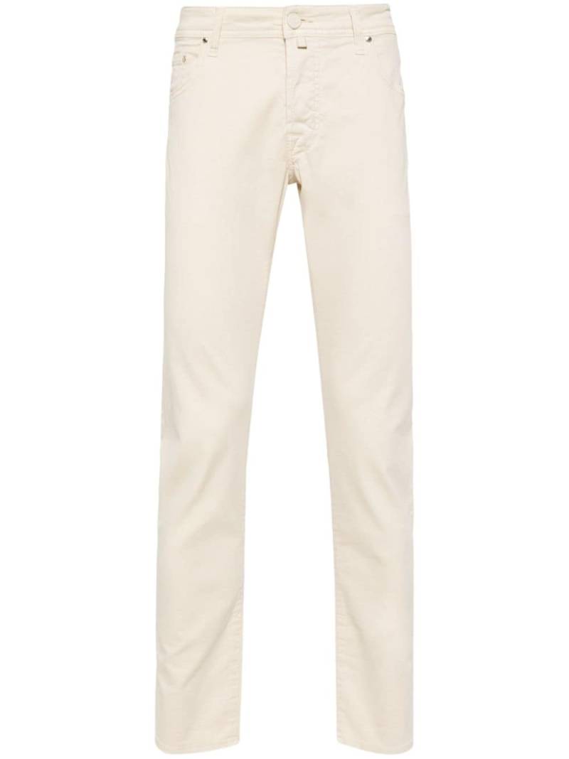 Jacob Cohën Nick low-rise slim-fit trousers - Neutrals von Jacob Cohën