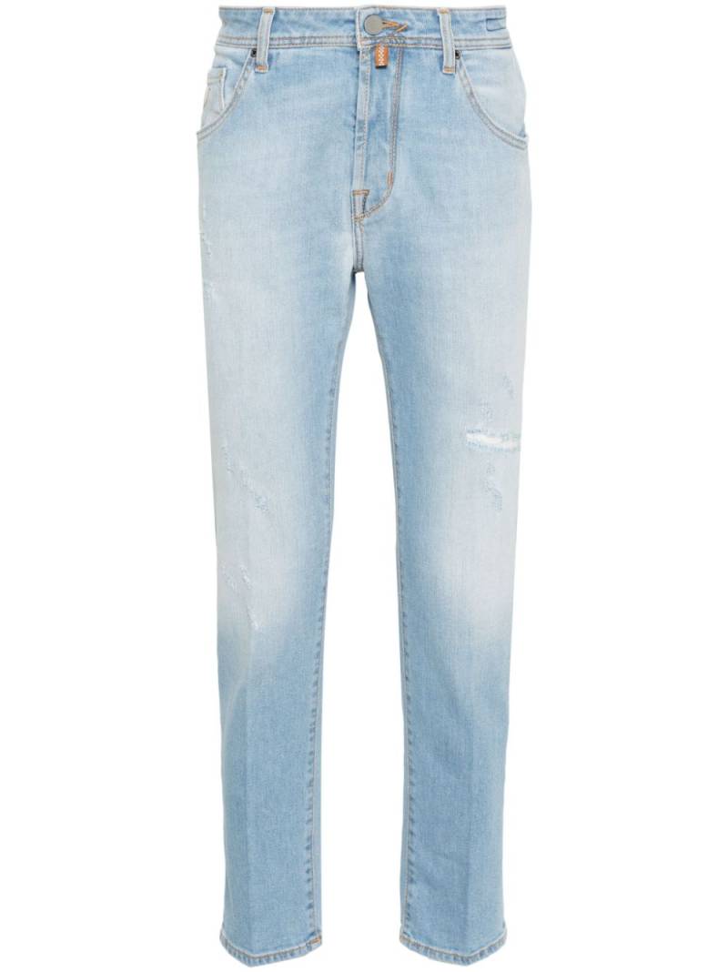Jacob Cohën Scott slim-fit cropped jeans - Blue von Jacob Cohën