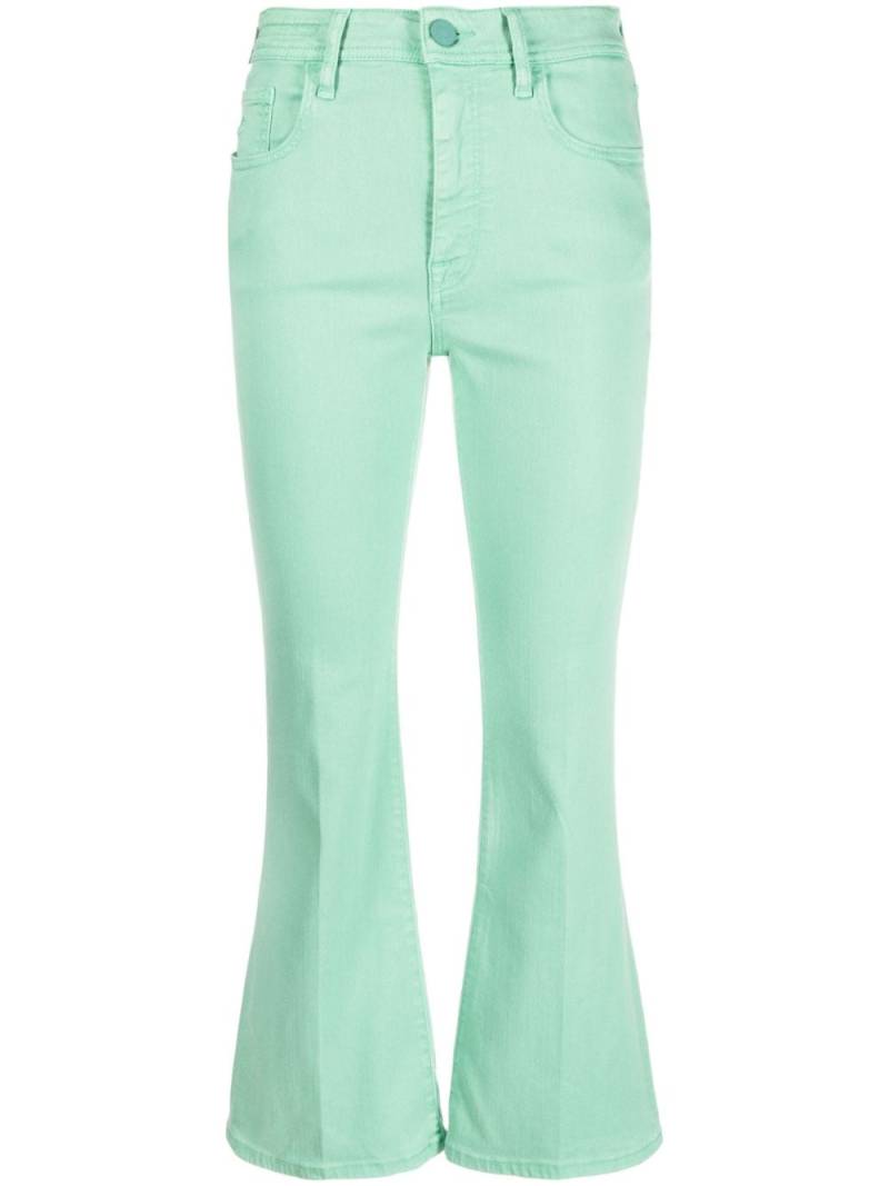 Jacob Cohën Victoria cropped flared jeans - Green von Jacob Cohën