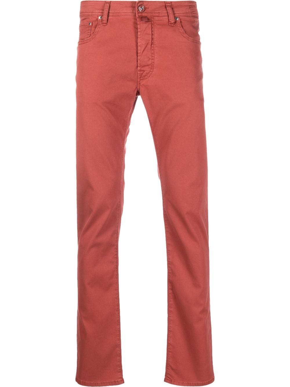 Jacob Cohën attached-scarf straight-leg jeans - Red von Jacob Cohën