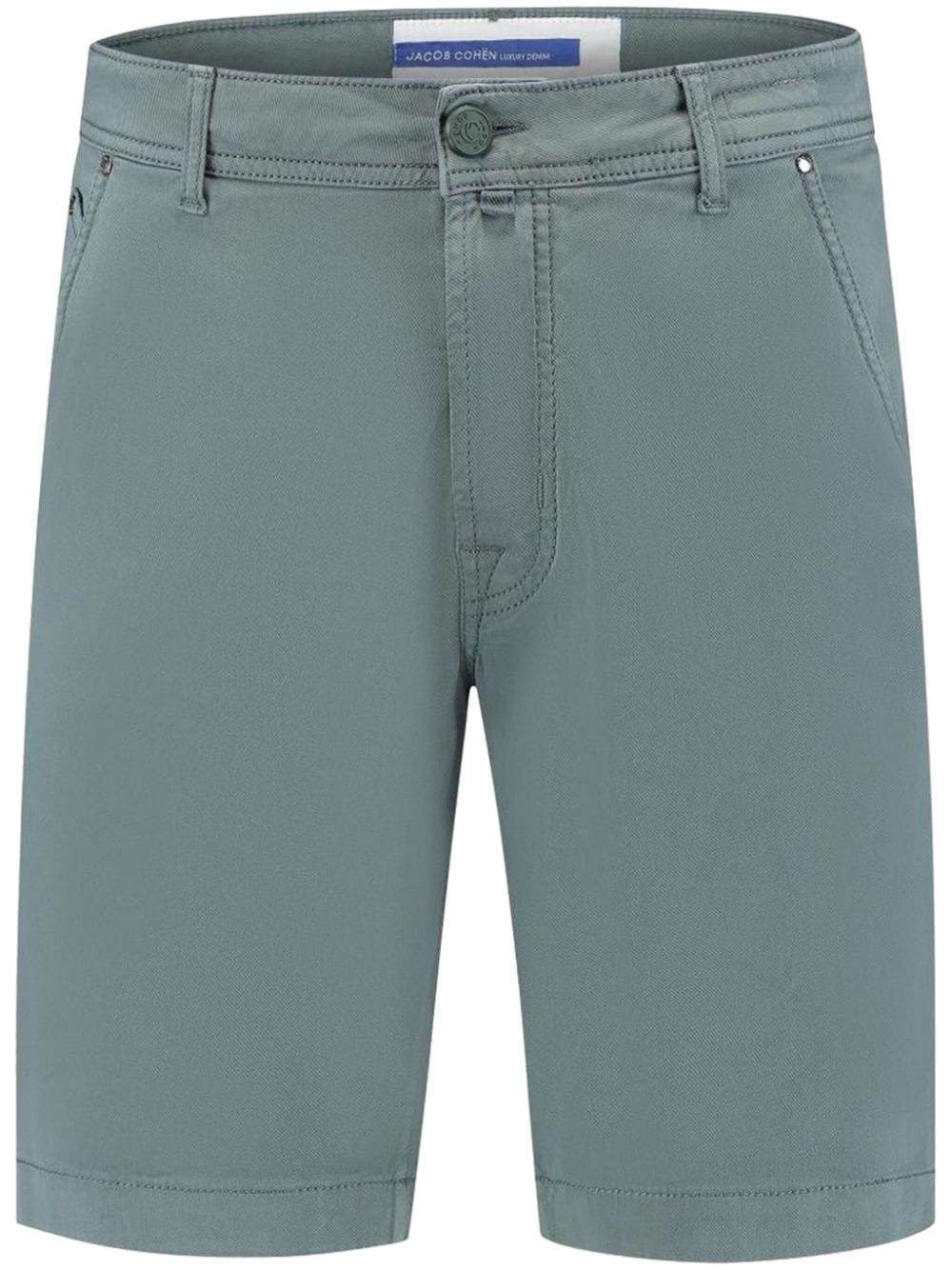 Jacob Cohën cotton-blend bermuda shorts - Green von Jacob Cohën