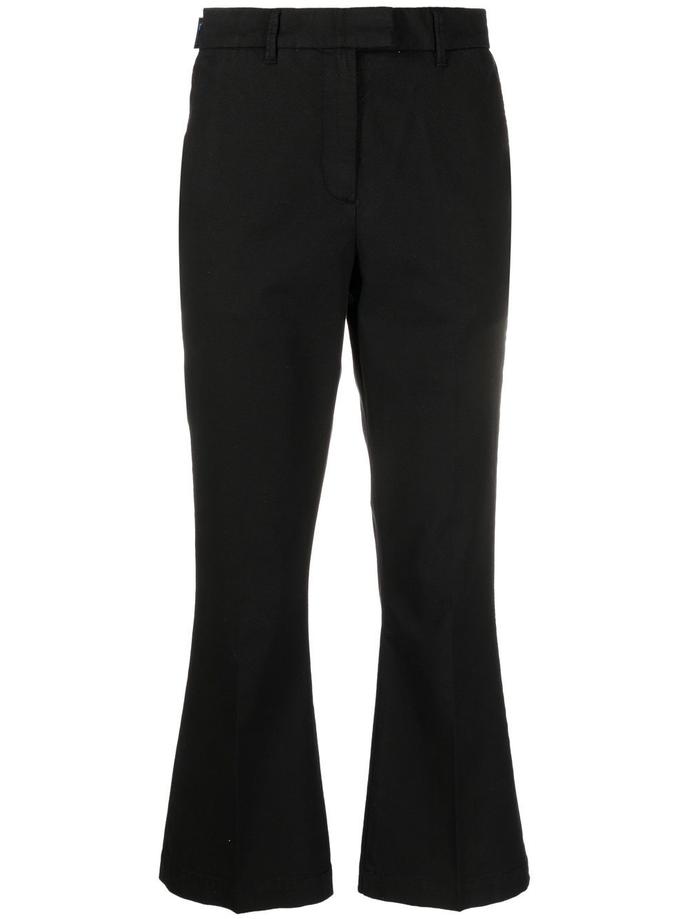 Jacob Cohën flared cropped trousers - Black von Jacob Cohën