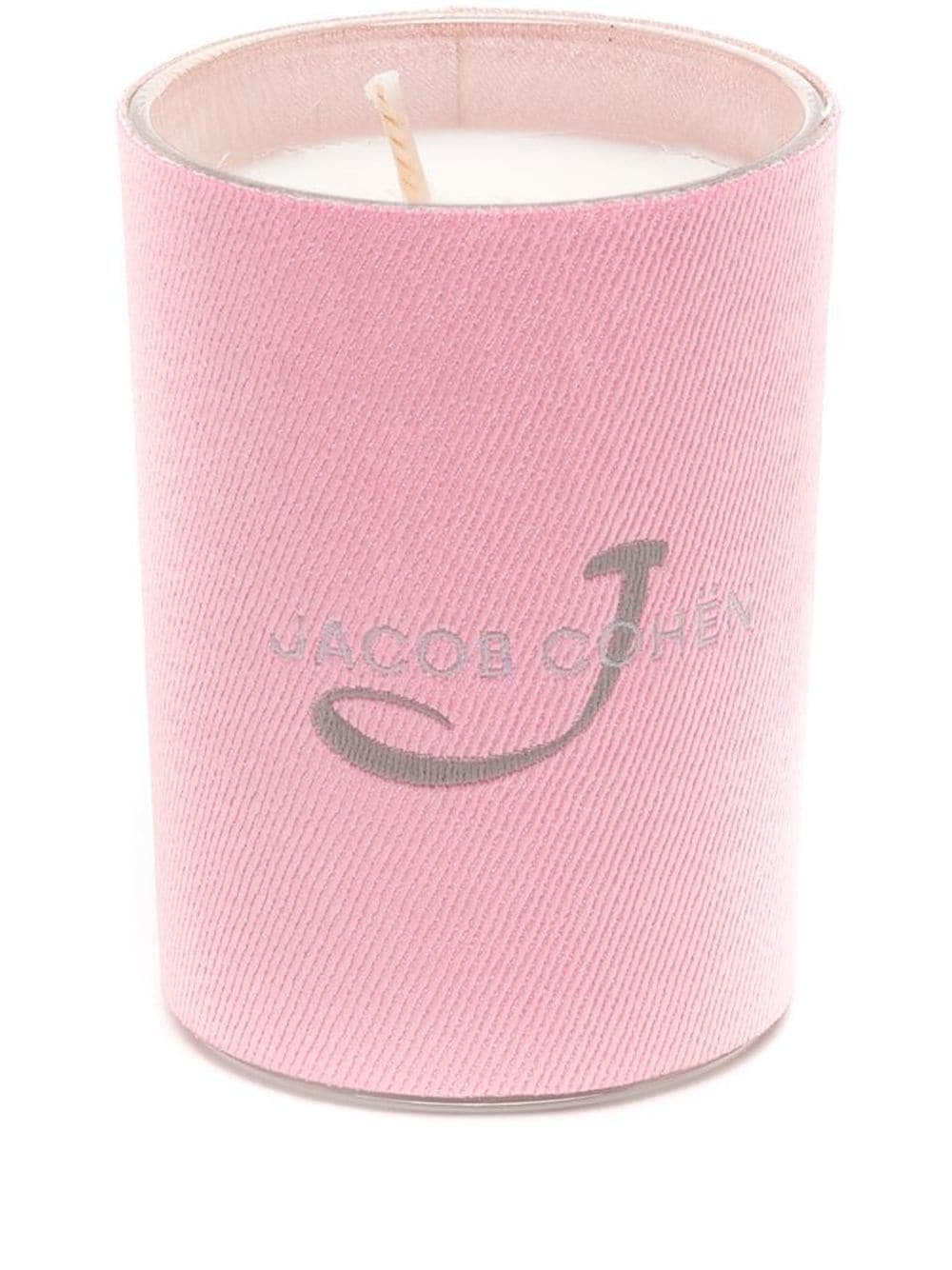 Jacob Cohën logo embroidered candle - Pink von Jacob Cohën