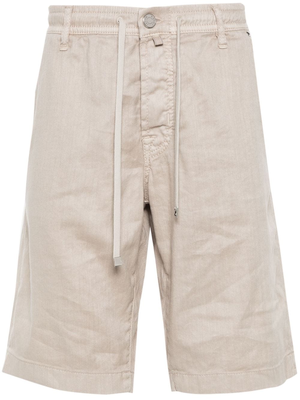 Jacob Cohën logo-patch shorts - Neutrals von Jacob Cohën