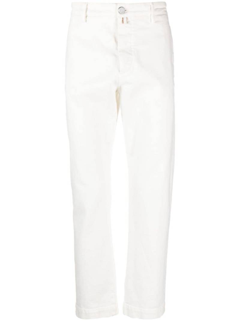 Jacob Cohën logo-print straight-leg jeans - White von Jacob Cohën