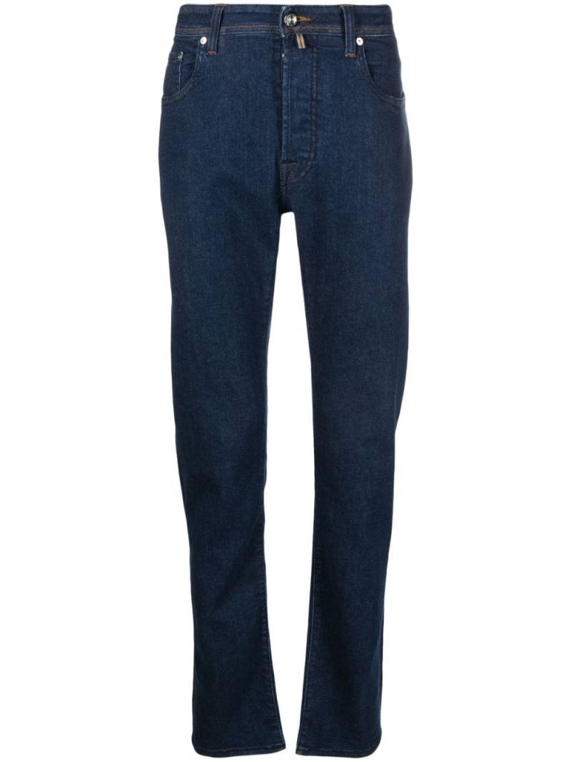Jacob Cohën low-rise straight-leg jeans - Blue von Jacob Cohën