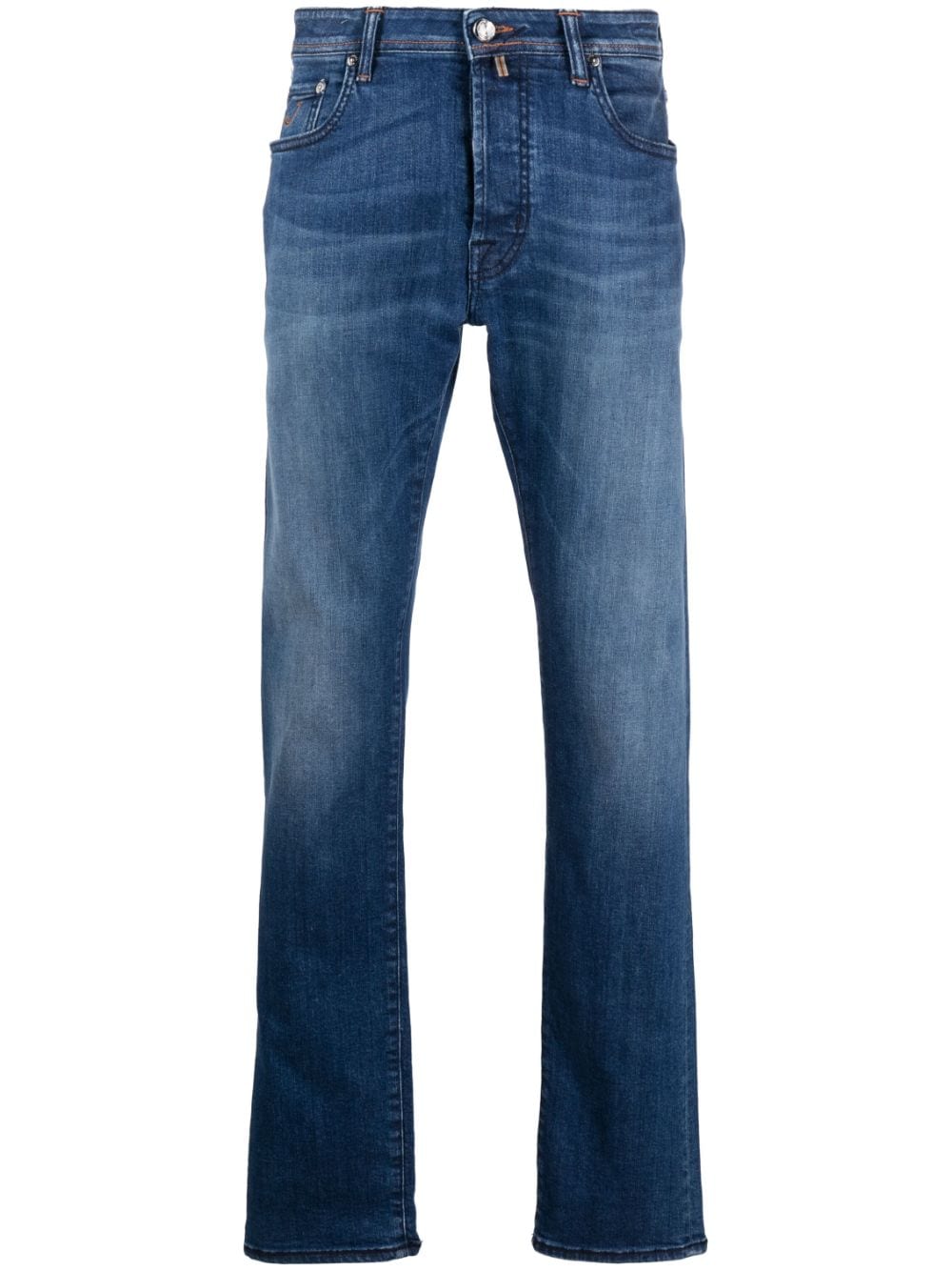 Jacob Cohën low-rise straight-leg jeans - Blue von Jacob Cohën