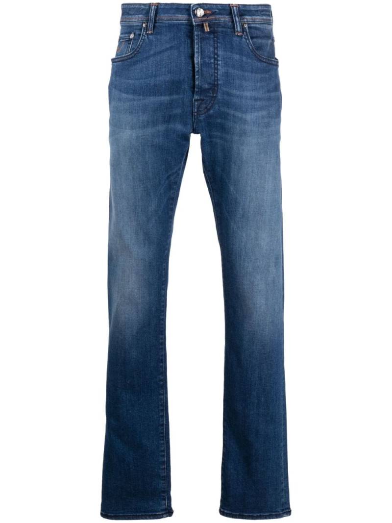 Jacob Cohën low-rise straight-leg jeans - Blue von Jacob Cohën