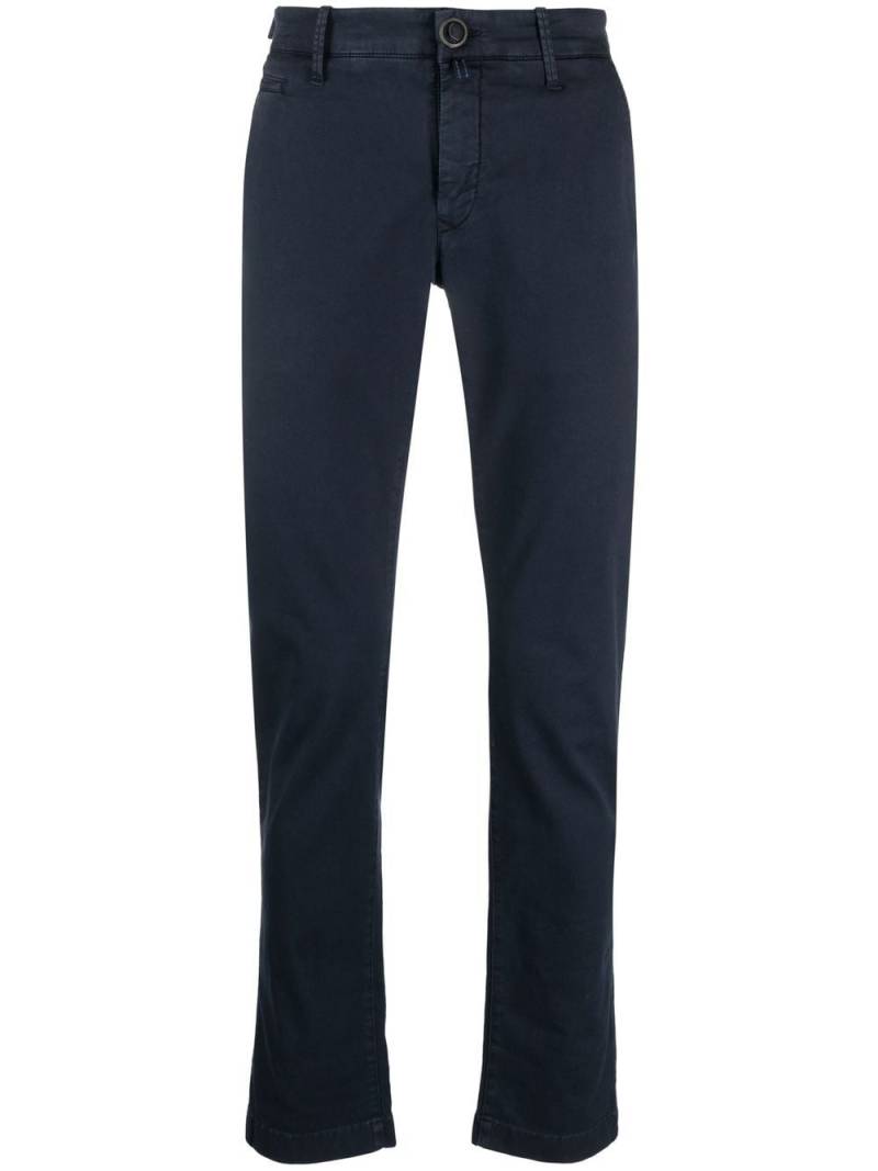 Jacob Cohën low-rise straight-leg trousers - Blue von Jacob Cohën