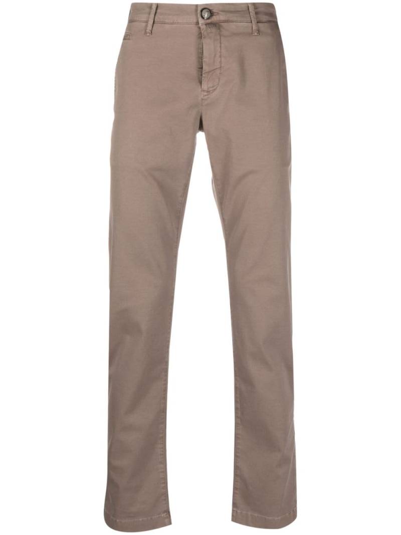 Jacob Cohën mid-rise chino trousers - Neutrals von Jacob Cohën