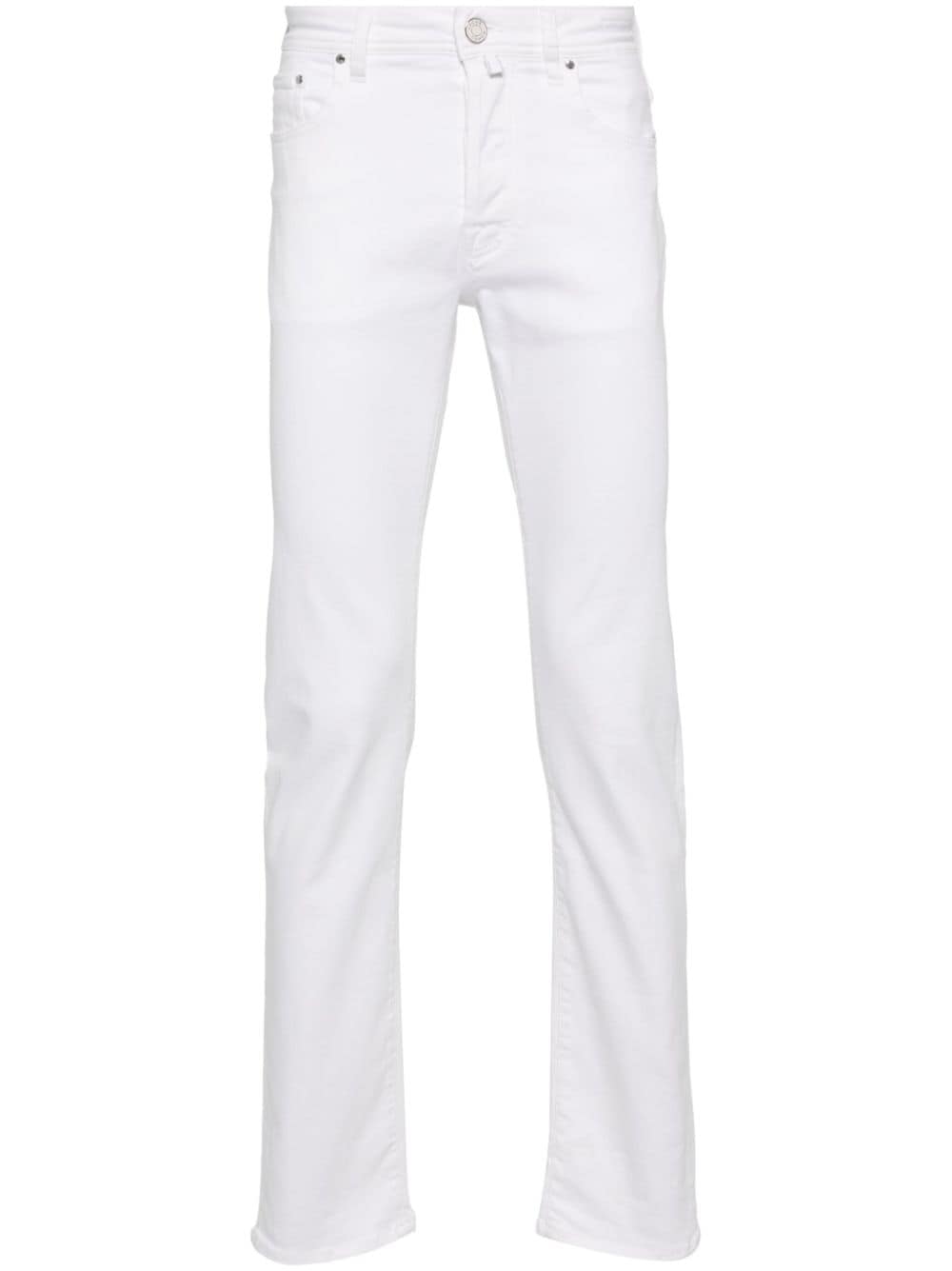 Jacob Cohën mid-rise slim-fit jeans - White von Jacob Cohën