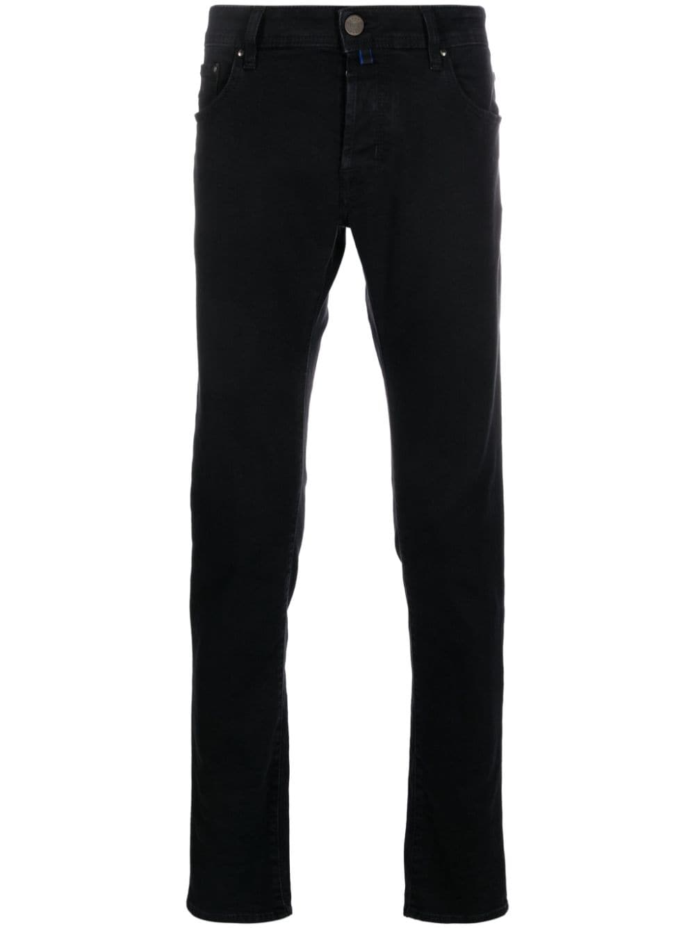 Jacob Cohën mid-rise straight-leg jeans - Black von Jacob Cohën