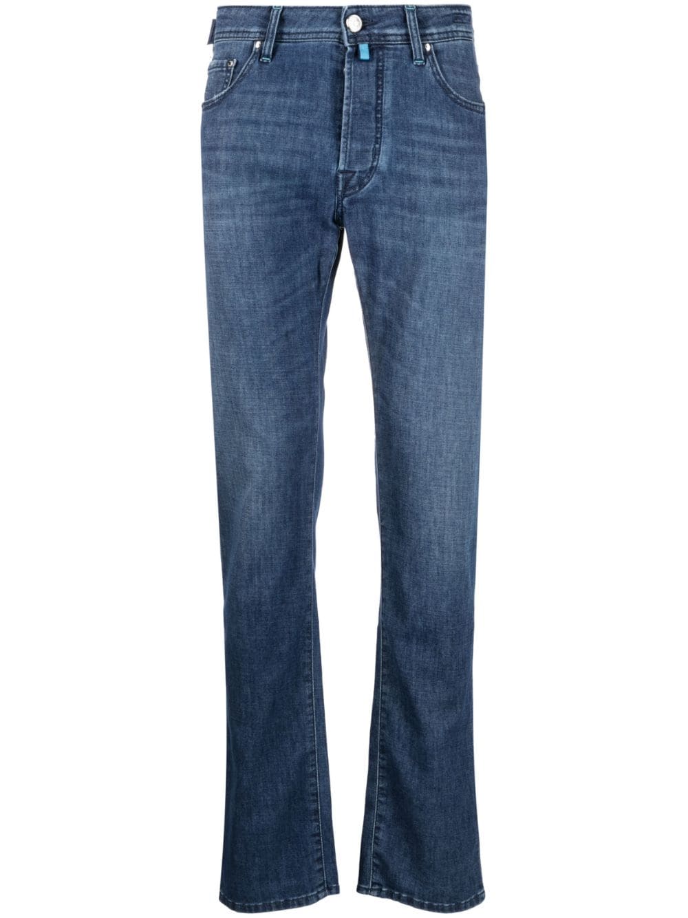 Jacob Cohën mid-rise straight-leg jeans - Blue von Jacob Cohën