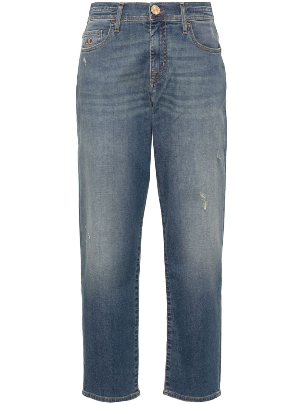 Jacob Cohën mid-rise tapered jeans - Blue von Jacob Cohën