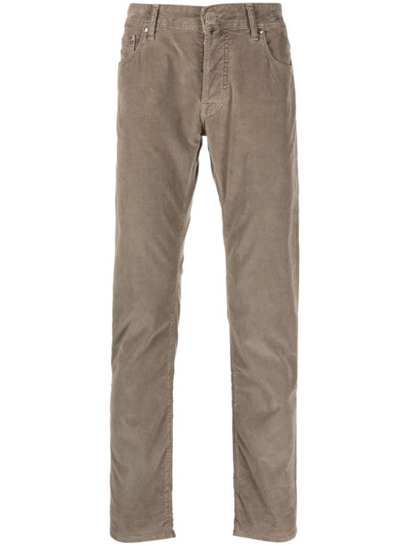 Jacob Cohën mid-rise tapered-leg jeans - Neutrals von Jacob Cohën