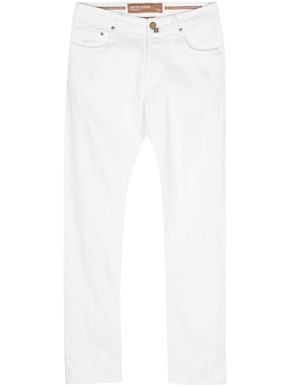 Jacob Cohën pocket-square low-rise jeans - White von Jacob Cohën