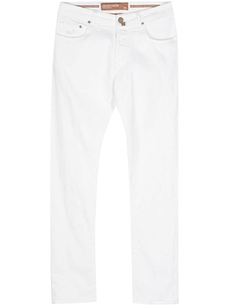 Jacob Cohën pocket-square low-rise jeans - White von Jacob Cohën