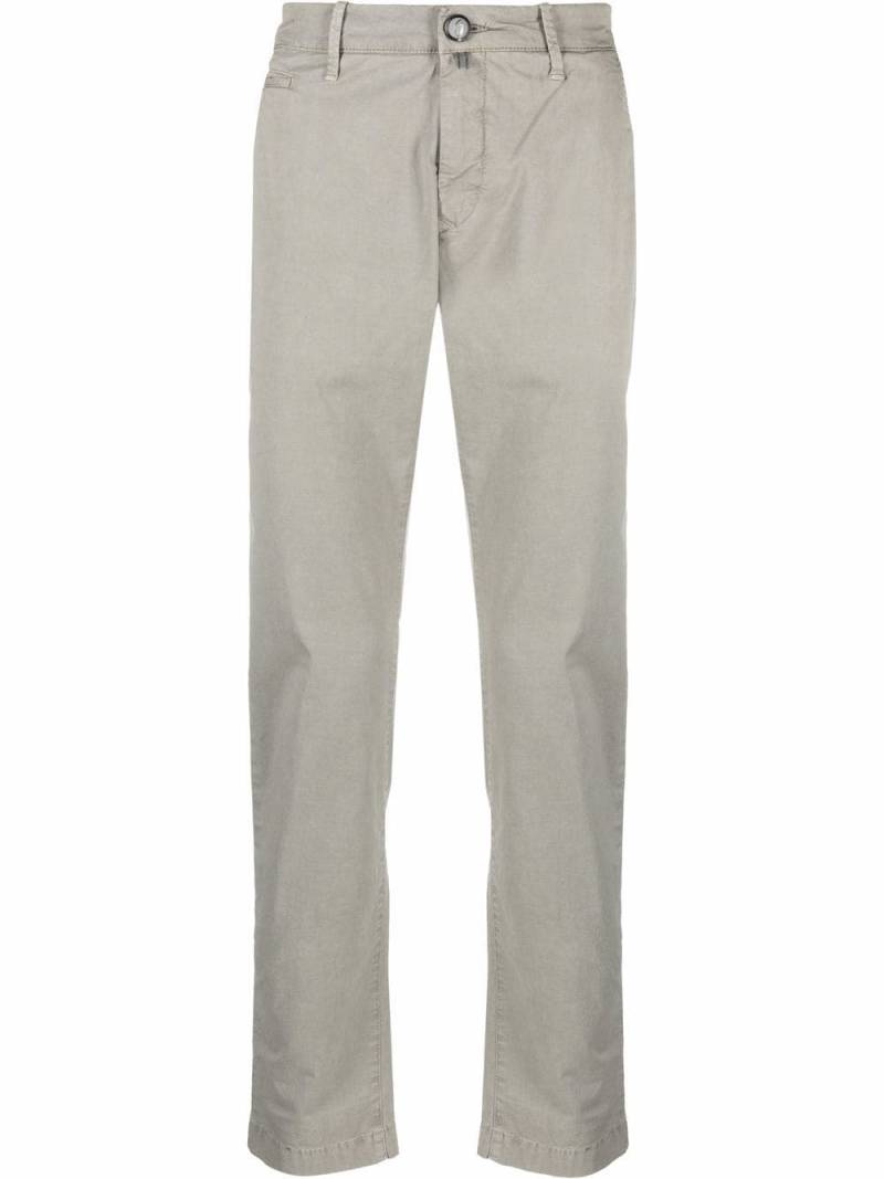 Jacob Cohën slim-cut chino trousers - Grey von Jacob Cohën