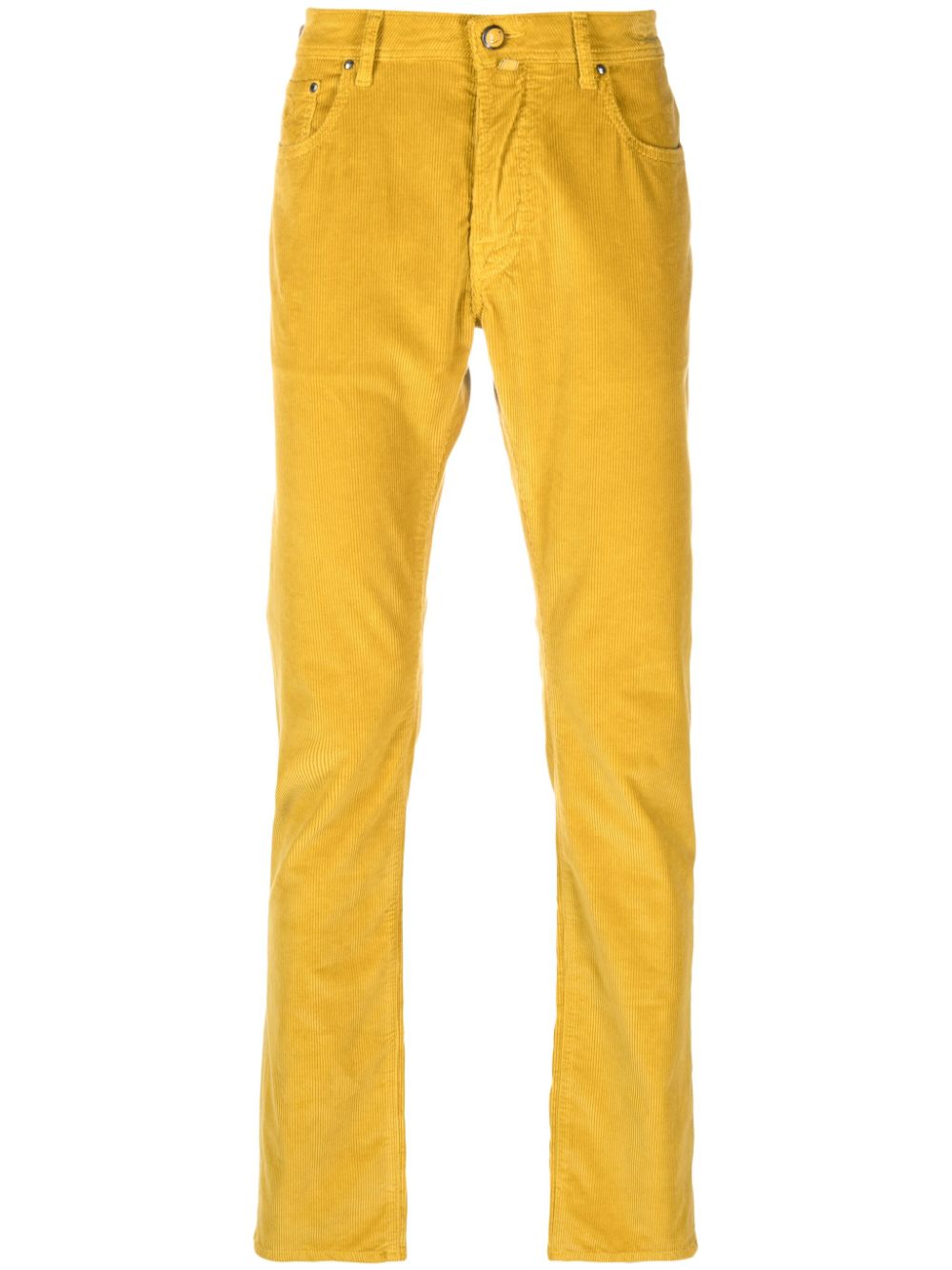 Jacob Cohën straight-leg corduroy trousers - Yellow von Jacob Cohën