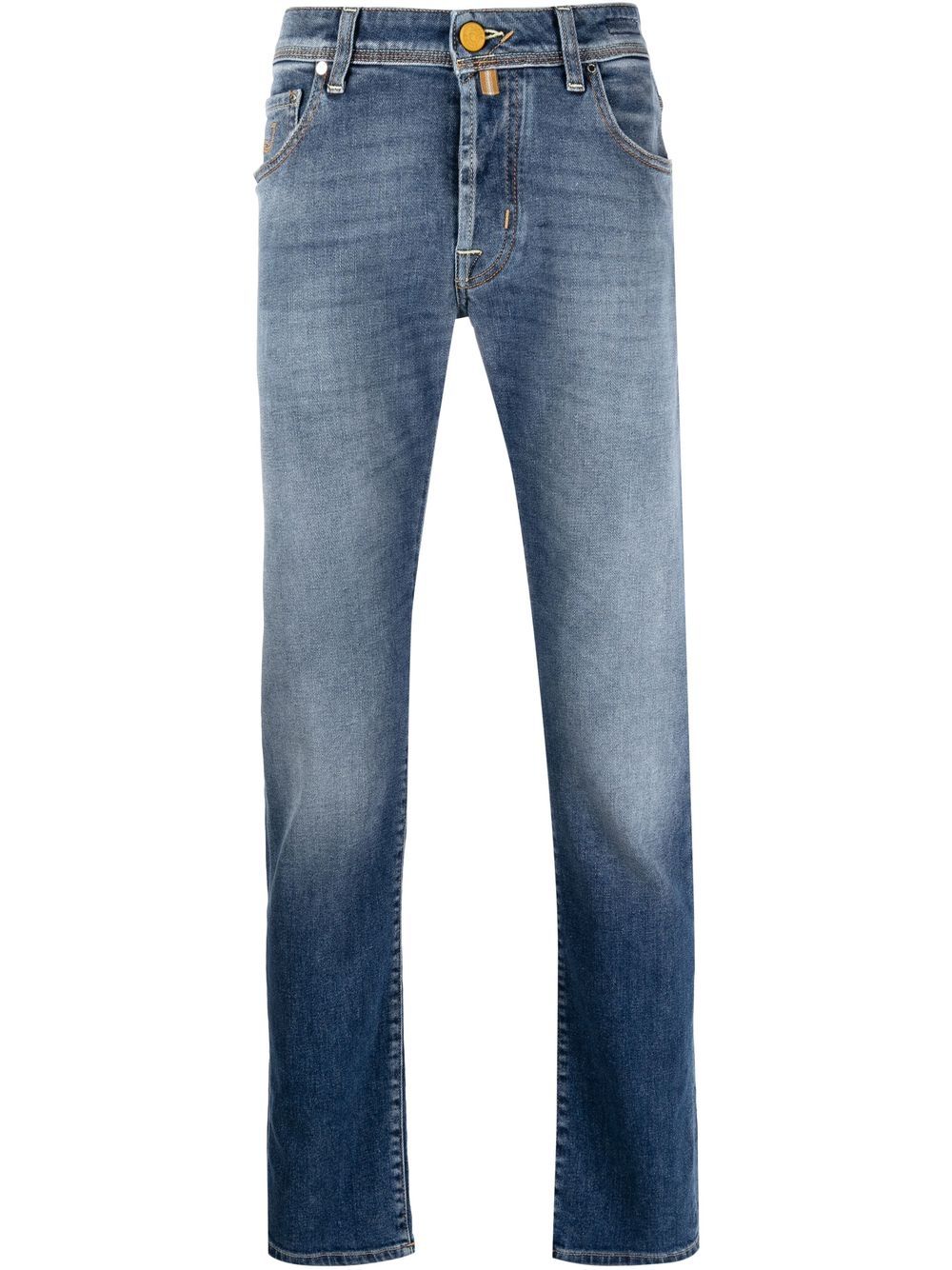 Jacob Cohën straight-leg slim jeans - Blue von Jacob Cohën