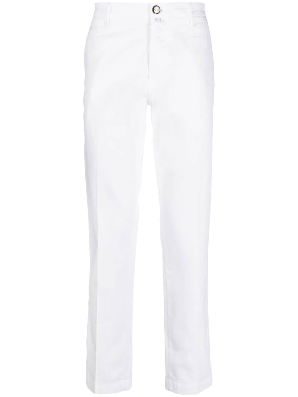 Jacob Cohën stretch-cotton chinos - White von Jacob Cohën