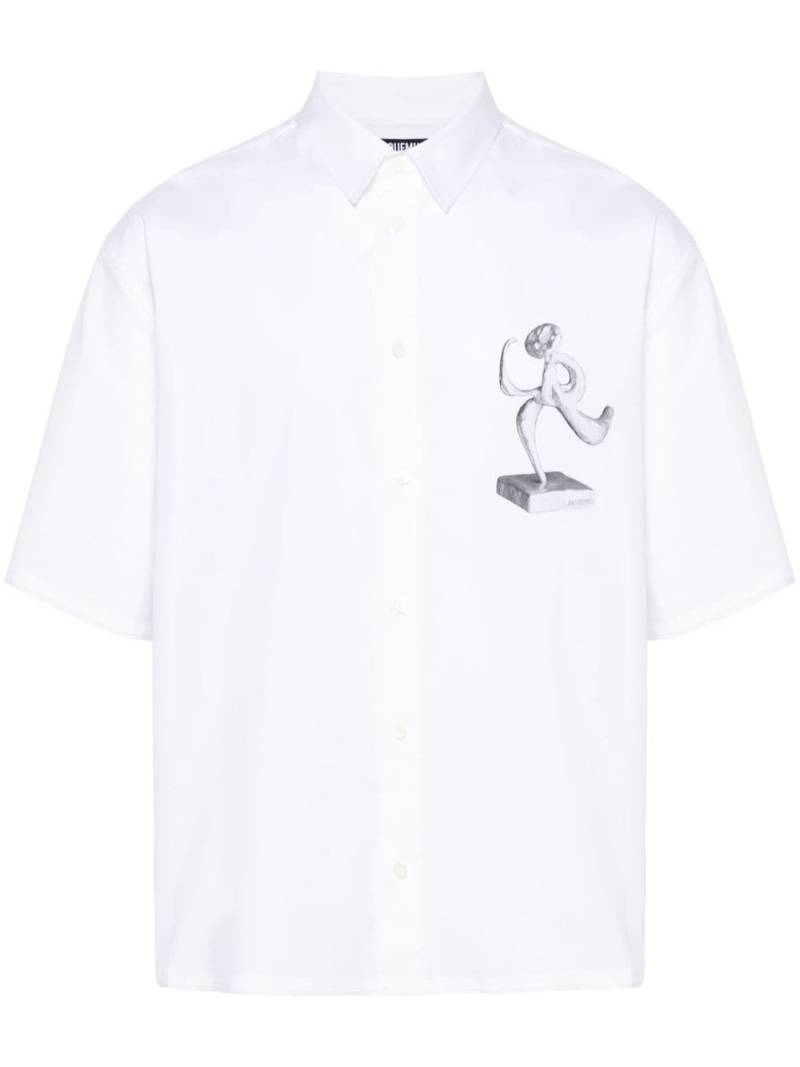 Jacquemus Cabri button-up shirt - Black von Jacquemus