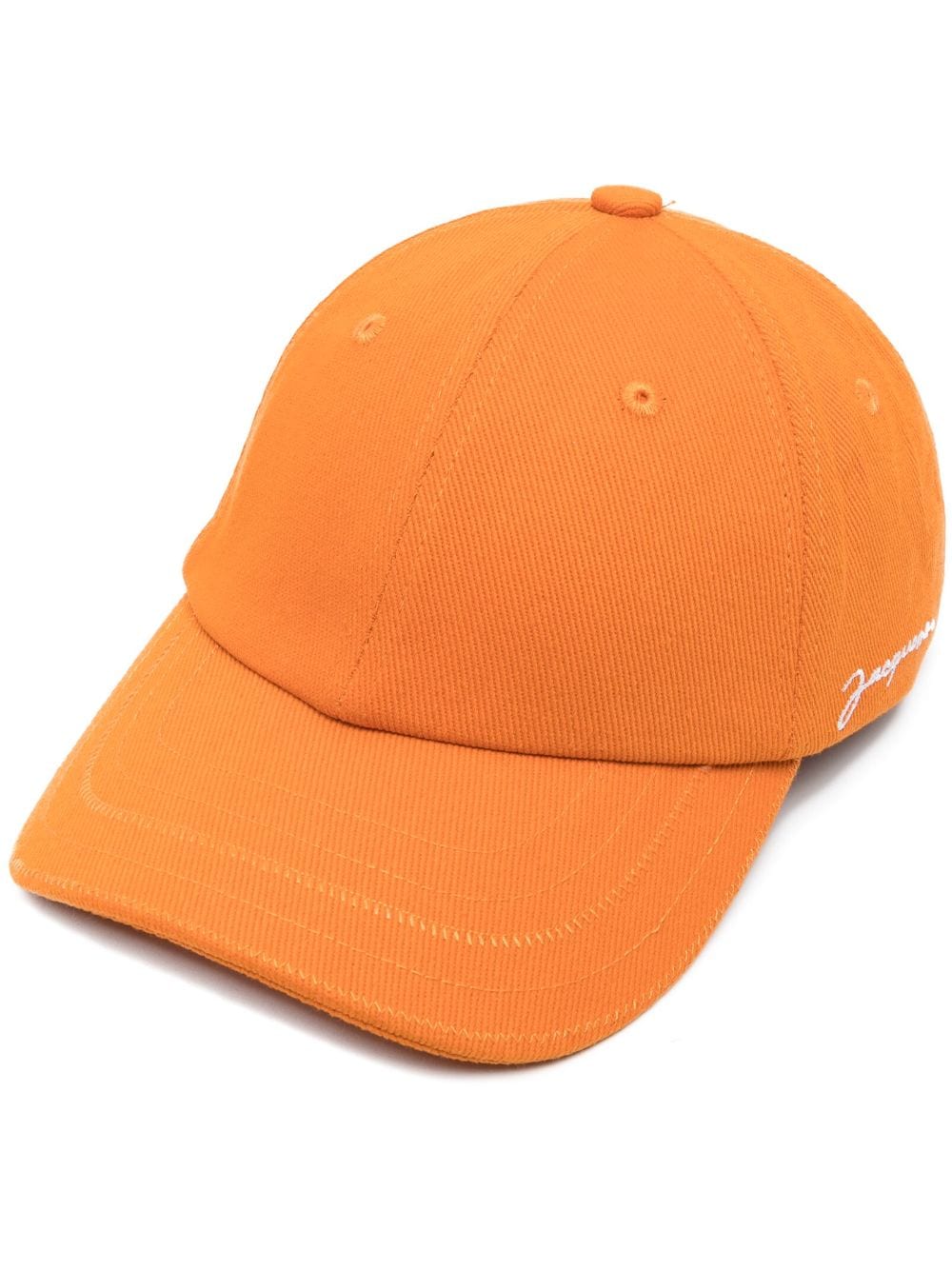 Jacquemus Casquette logo-embroidered cap - Orange von Jacquemus