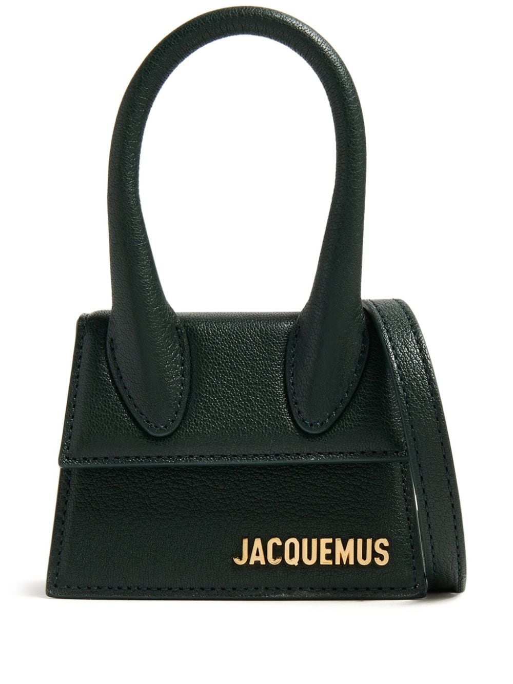 Jacquemus Le Chiquito leather mini bag - Green von Jacquemus