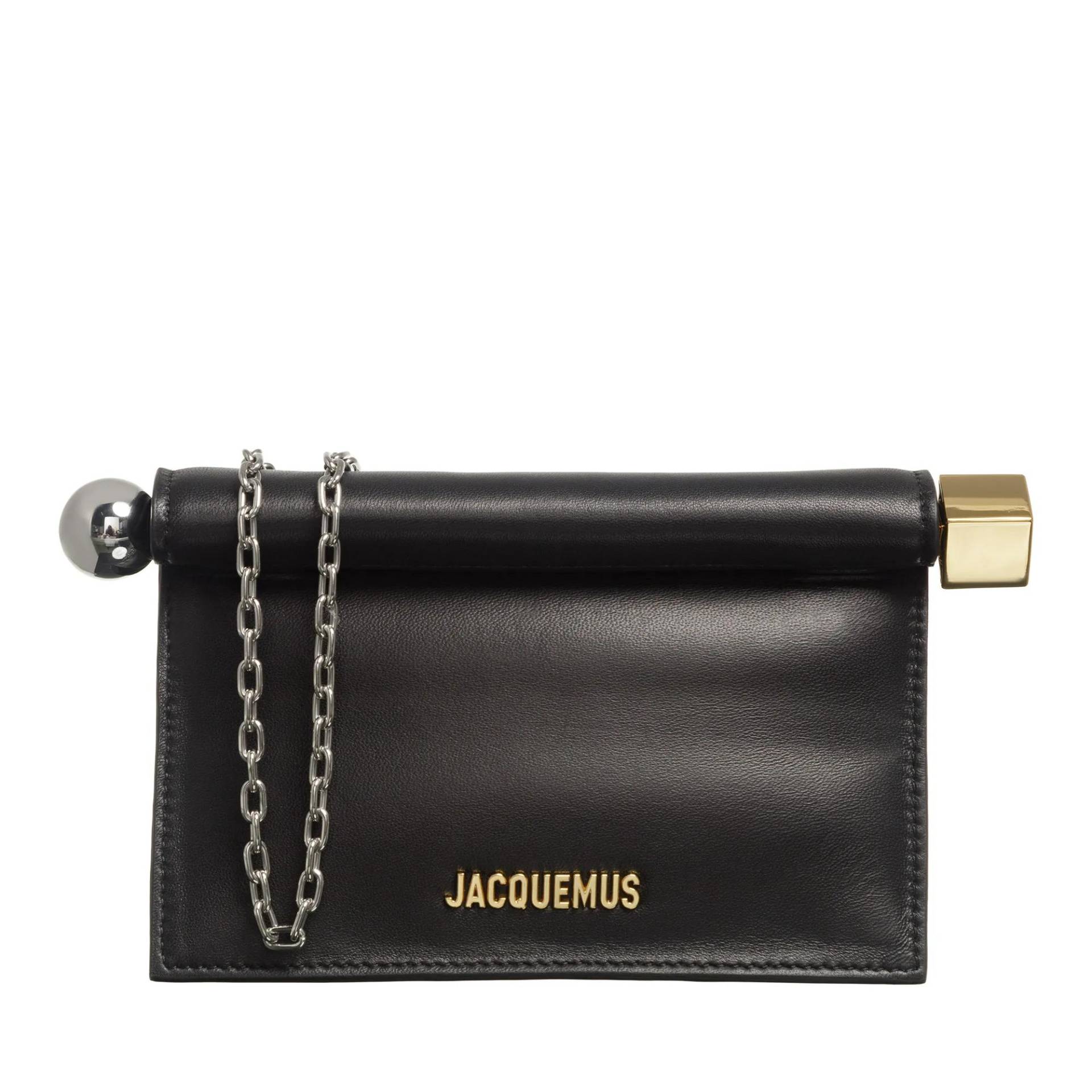 Jacquemus Handtasche - The Petite Pochette Round C - Gr. unisize - in Schwarz - für Damen Jacquemus Handtasche - The Petite Pochette Round C - Gr. unisize - in Schwarz - für Damen von Jacquemus