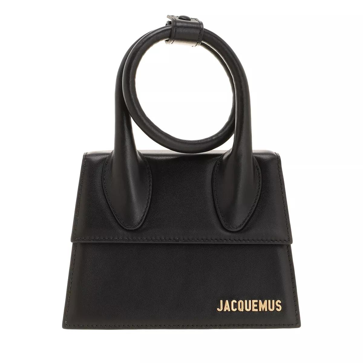 Jacquemus Henkeltasche - Le Chiquito Noeud Handle Bag - Gr. unisize - in Schwarz - für Damen von Jacquemus