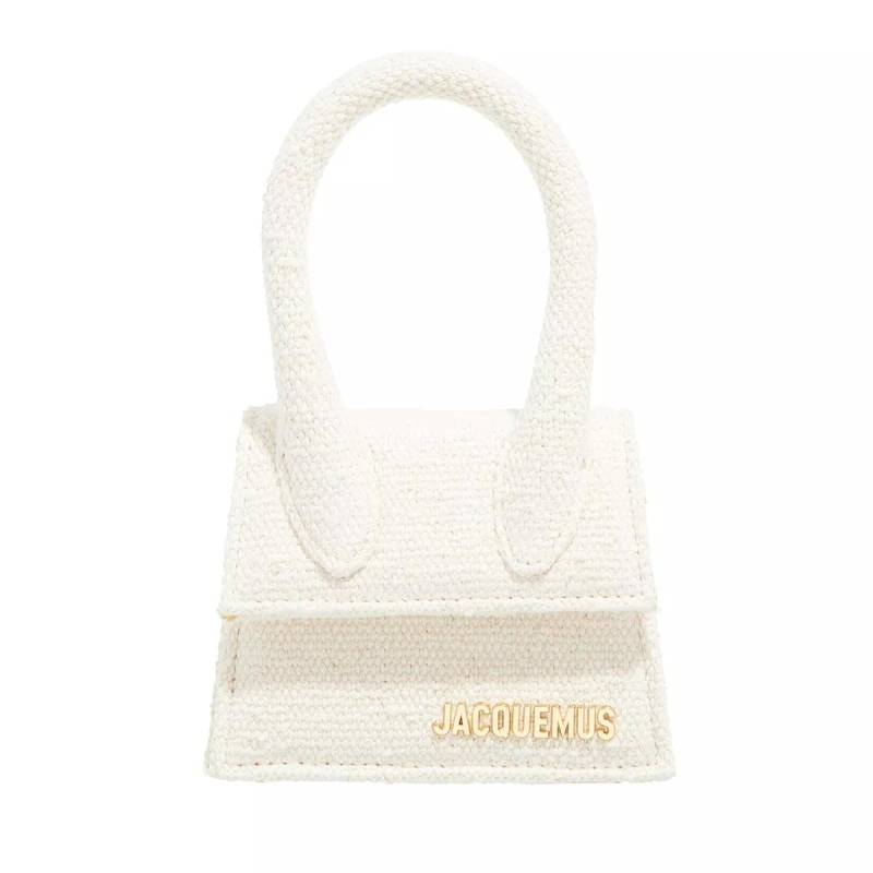 Jacquemus Henkeltasche - Le Chiquito Top Handle Bag Leather - Gr. unisize - in Creme - für Damen von Jacquemus