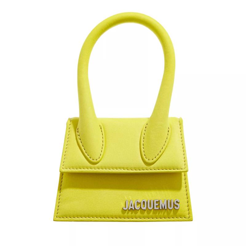 Jacquemus Henkeltasche - Le Chiquito Top Handle Bag Leather - Gr. unisize - in Gelb - für Damen von Jacquemus
