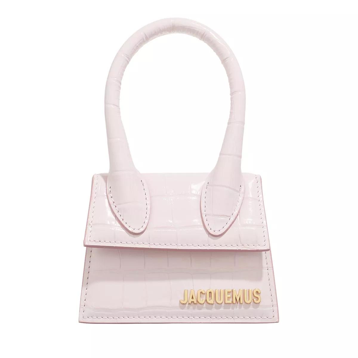 Jacquemus Henkeltasche - Le Chiquito Top Handle Bag Leather - Gr. unisize - in Rosa - für Damen von Jacquemus