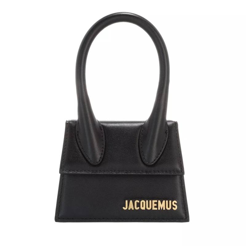 Jacquemus Henkeltasche - Le Chiquito Top Handle Bag Leather - Gr. unisize - in Schwarz - für Damen von Jacquemus