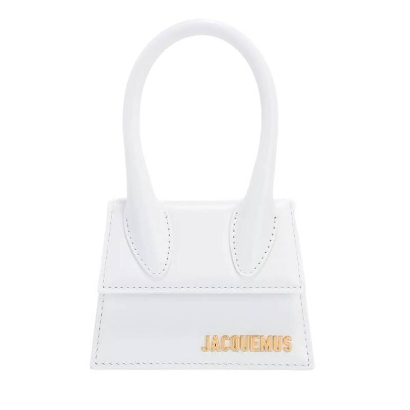 Jacquemus Handtasche - Le Chiquito Top Handle Bag Leather - Gr. unisize - in Weiß - für Damen von Jacquemus