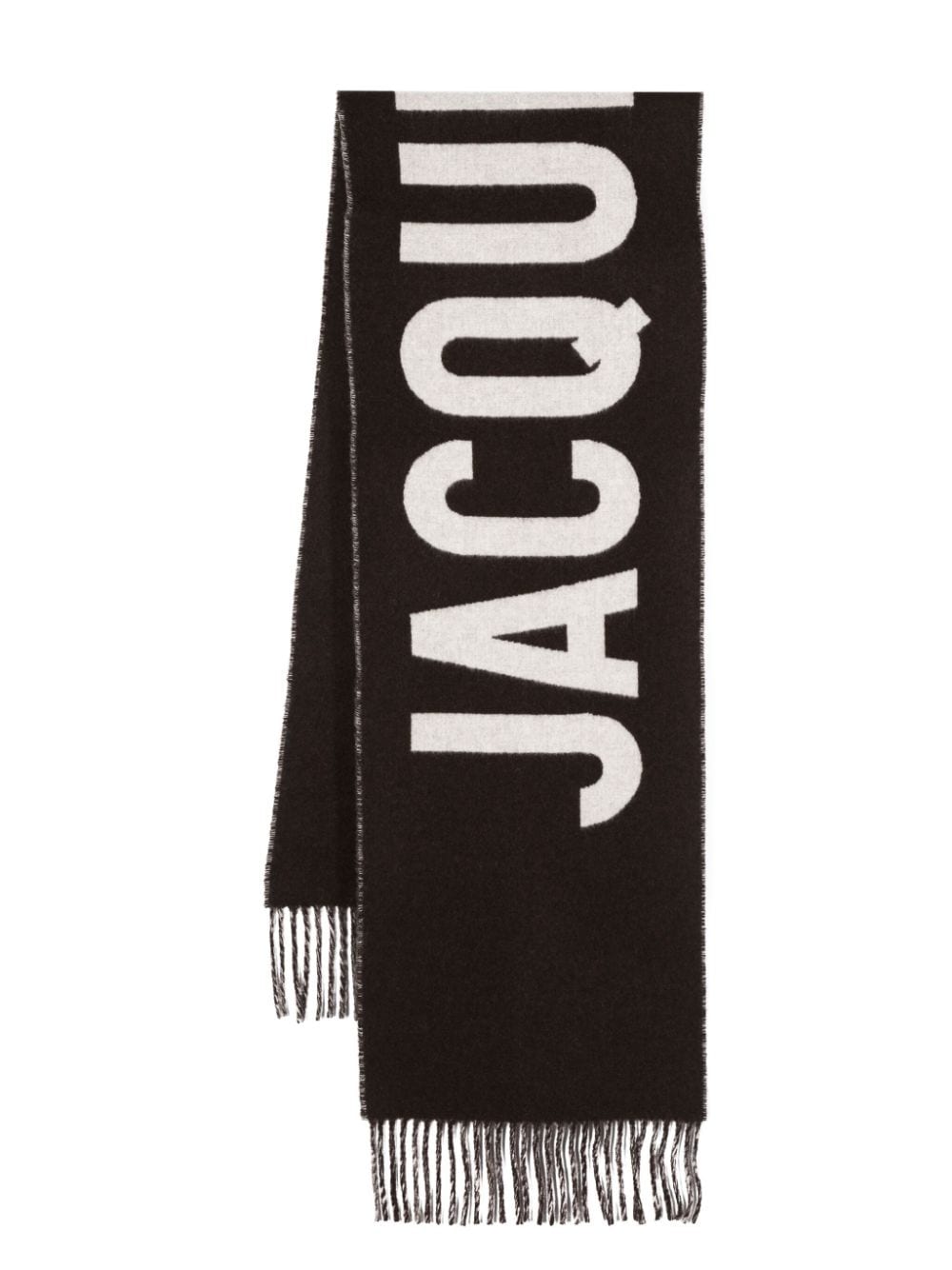 Jacquemus L'écharpe Jacquemus virgin-wool scarf - Brown von Jacquemus