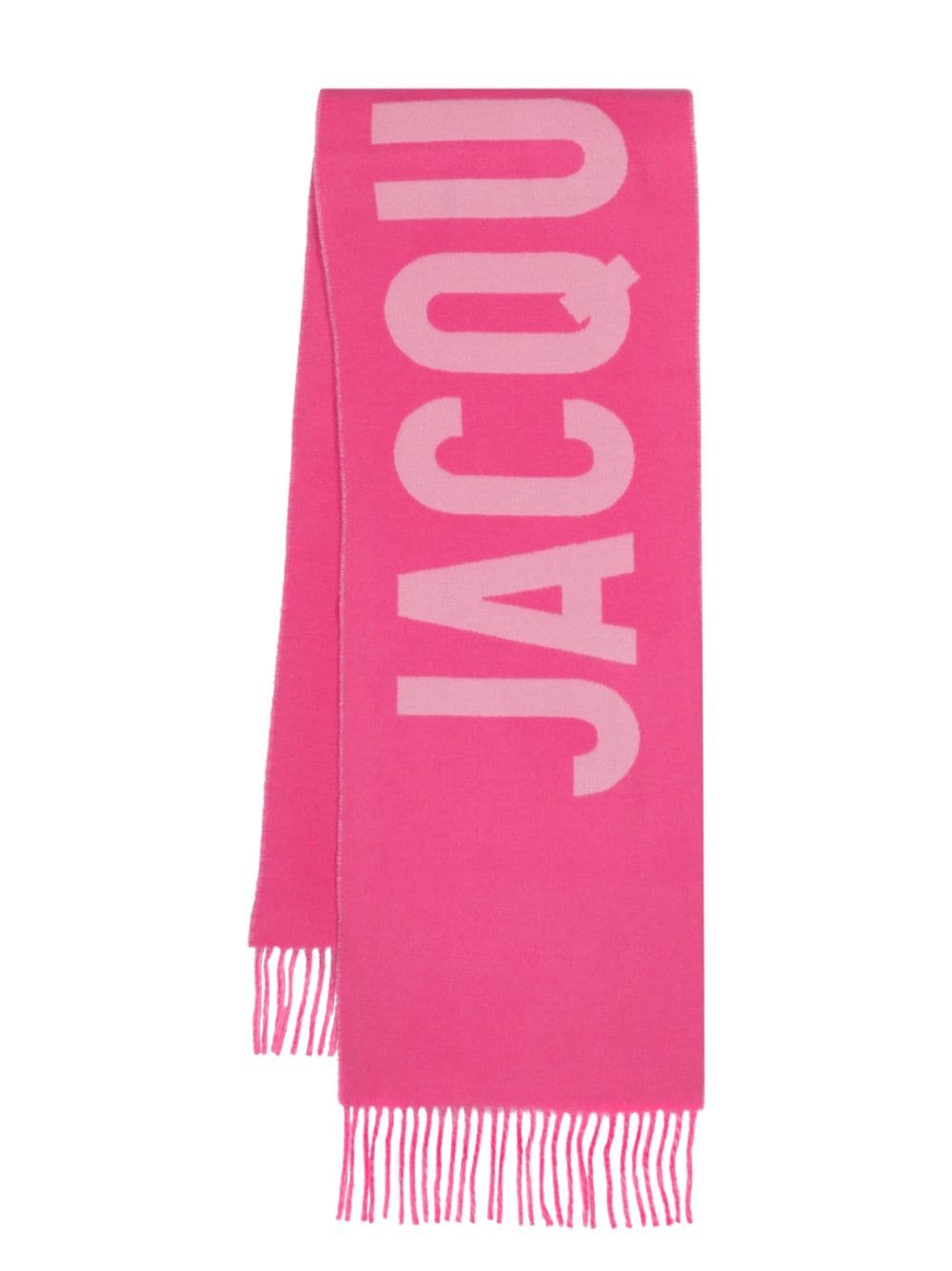 Jacquemus L'Echarpe Jacquemus virgin-wool scarf - Pink von Jacquemus
