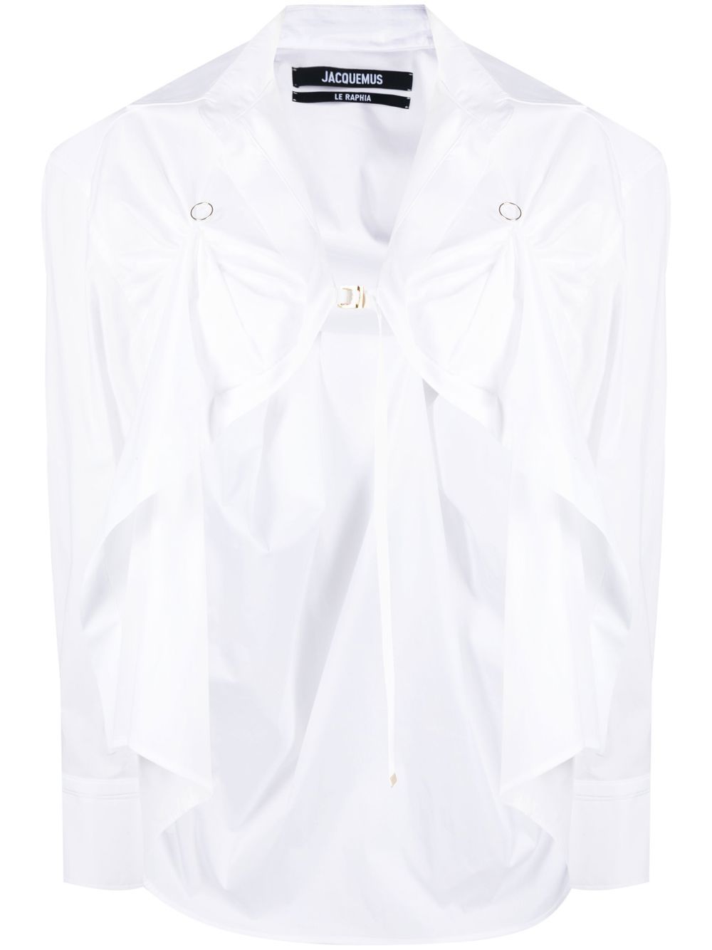 Jacquemus La Chemise Amaro shirt - White von Jacquemus