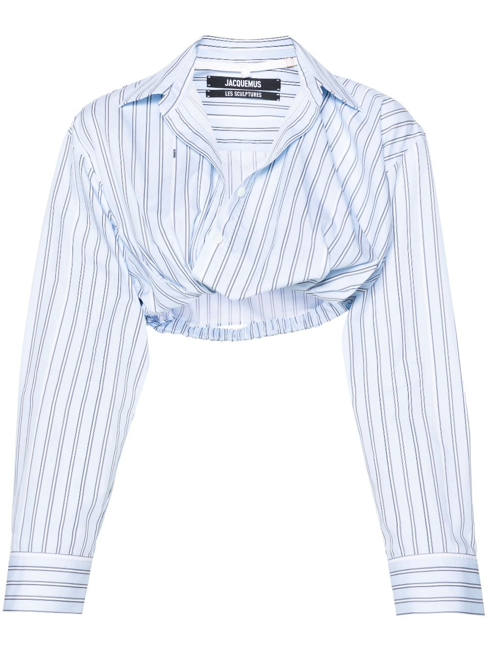 Jacquemus La Chemise Bahia striped shirt - Blue von Jacquemus