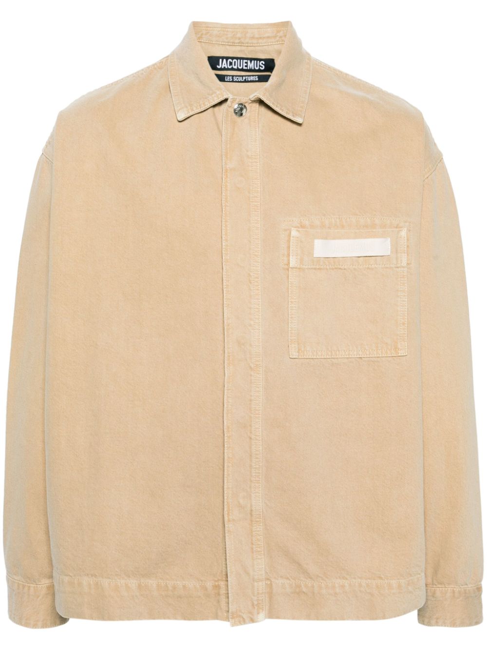 Jacquemus La Chemise De-Nîmes denim shirt - Neutrals von Jacquemus