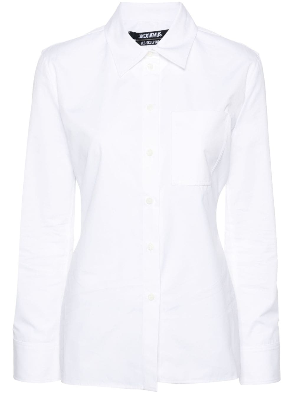Jacquemus La Chemise de Costume cotton shirt - White von Jacquemus