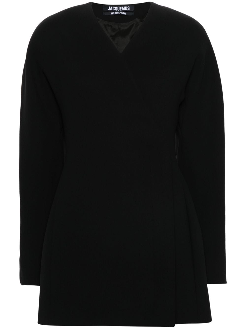 Jacquemus La Oval Robe mini dress - Black von Jacquemus