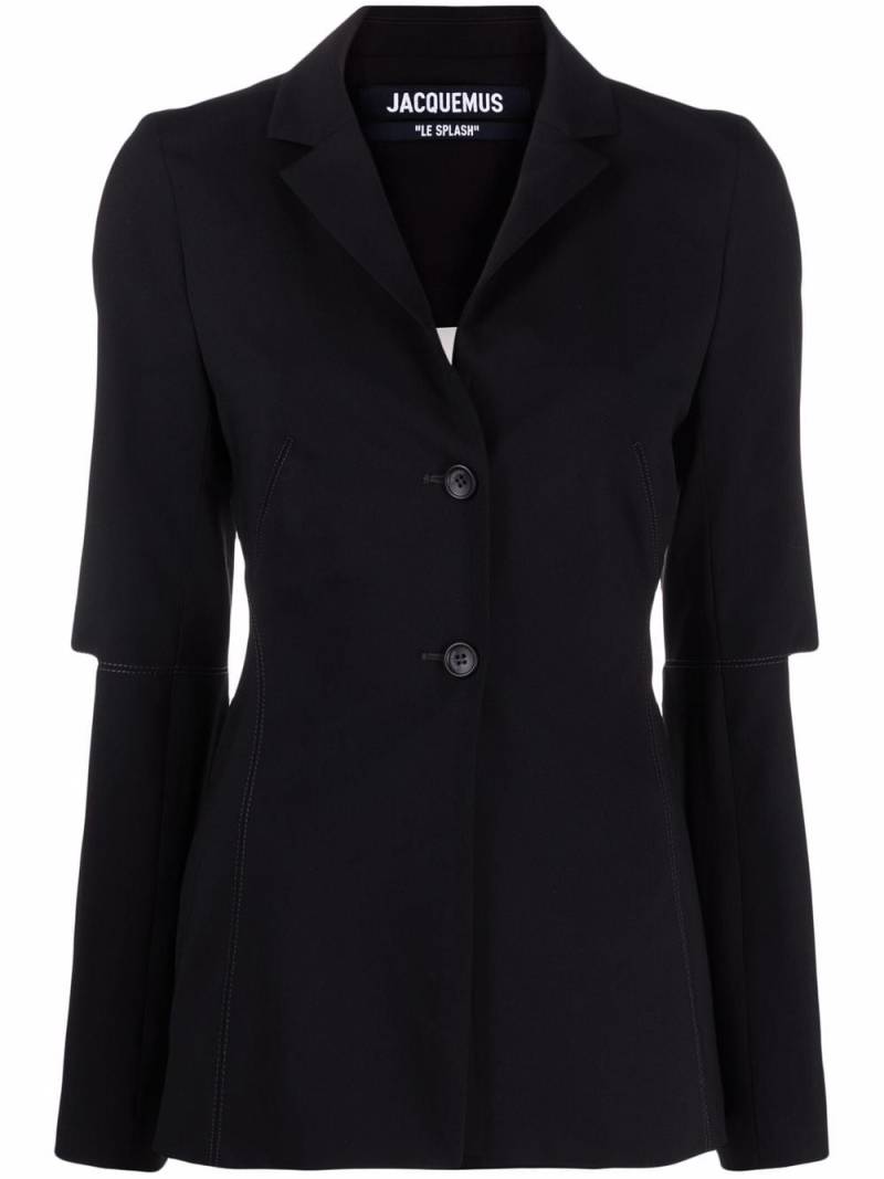 Jacquemus La Veste Melo jacket - Black von Jacquemus