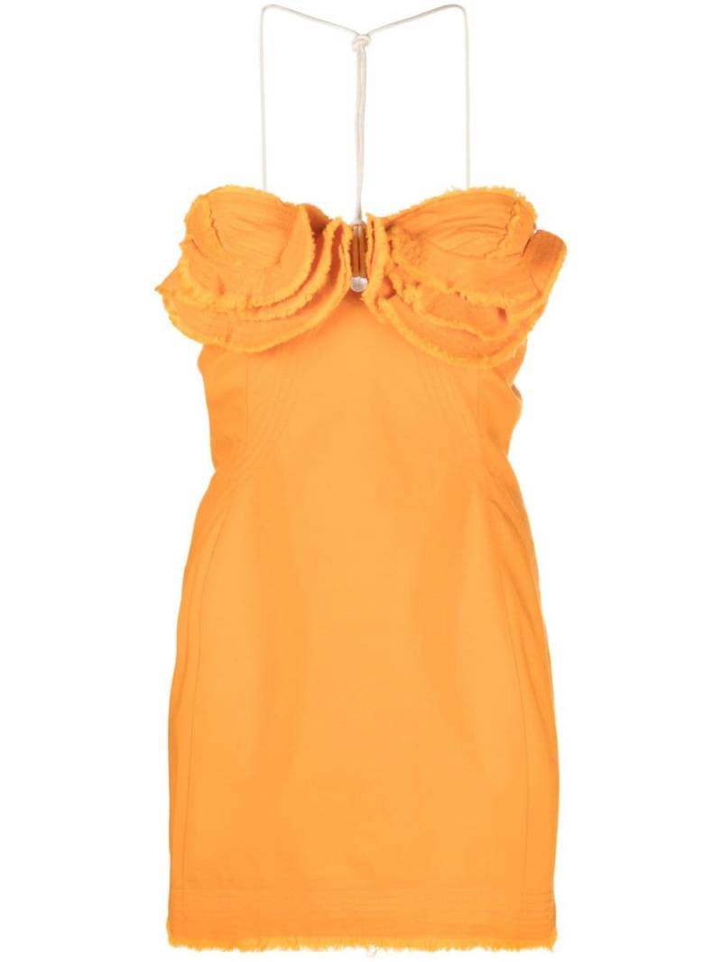 Jacquemus La robe Artichaut minidress - Orange von Jacquemus