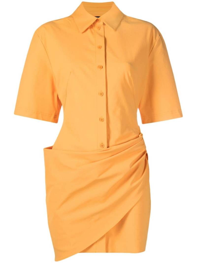 Jacquemus La robe Camisa shirt dress - Orange von Jacquemus