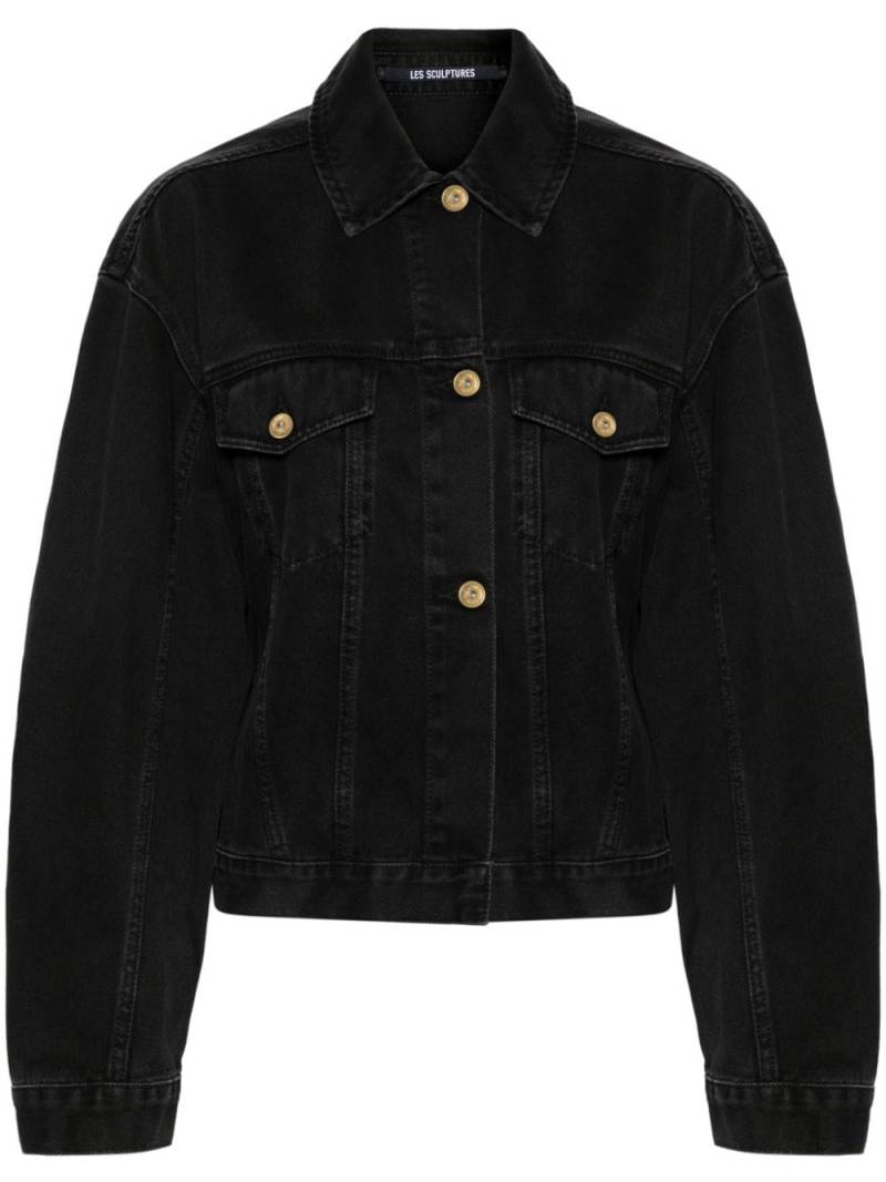 Jacquemus La veste de-Nîmes denim jacket - Black von Jacquemus