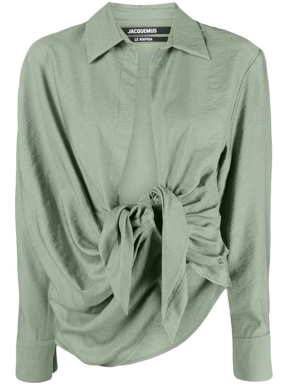 Jacquemus Le Bahia long-sleeve shirt - Green von Jacquemus